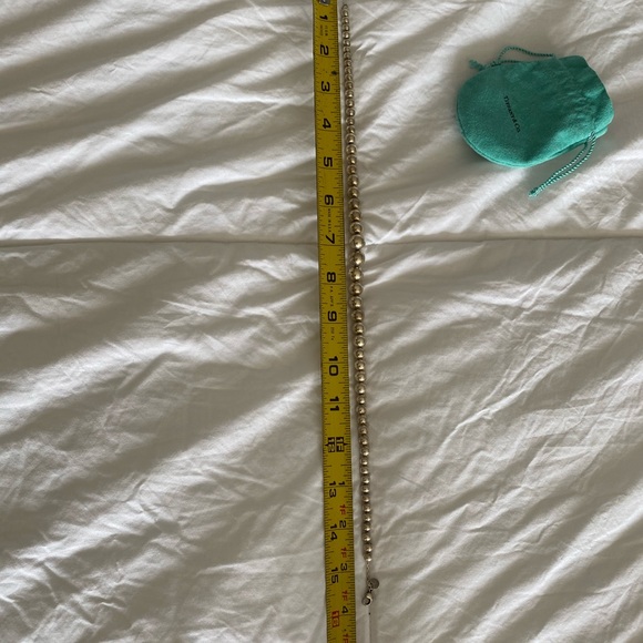 EUC Tiffany & Co. graduated bead necklace - Picture 8 of 9